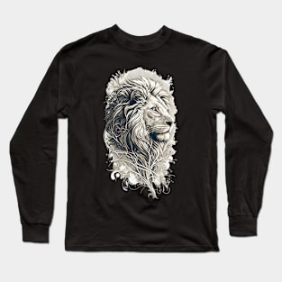 White Lion Long Sleeve T-Shirt